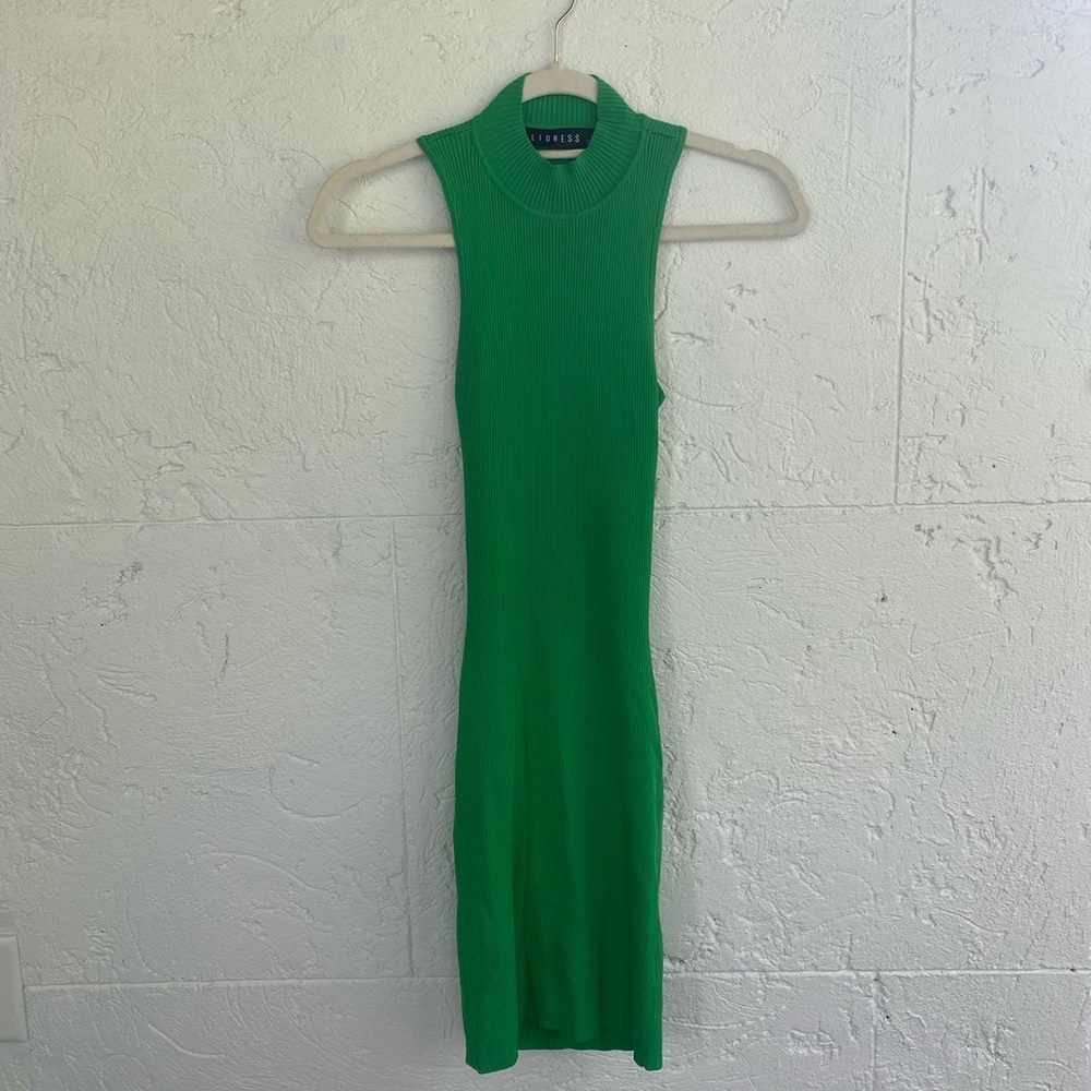 Lioness body on dress